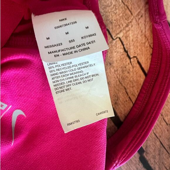 Nike Pink One Piece Swimsuit Women's M - Picture 7 of 10